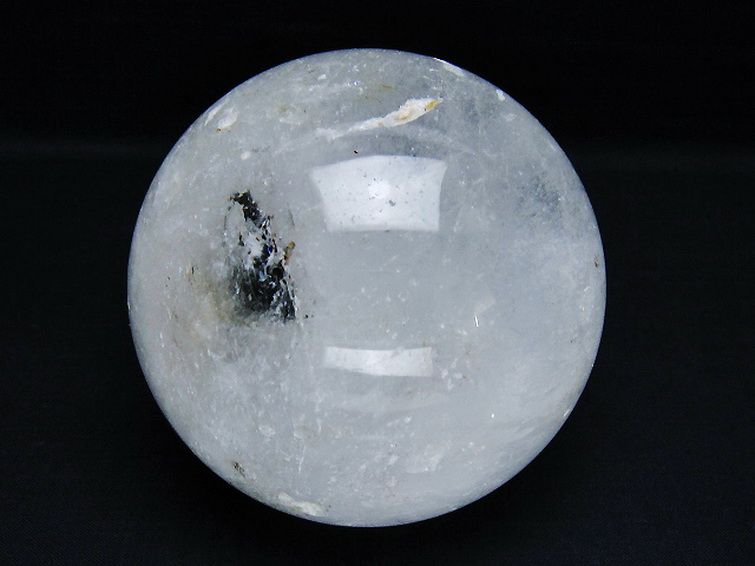 1.1Kg ヒマラヤ水晶 丸玉 92mm [t296-3150] 1枚目