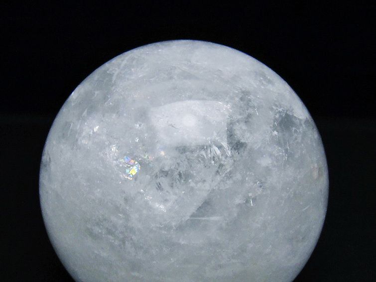 1.3Kg ヒマラヤ水晶 丸玉 97mm [t296-3153] 2枚目