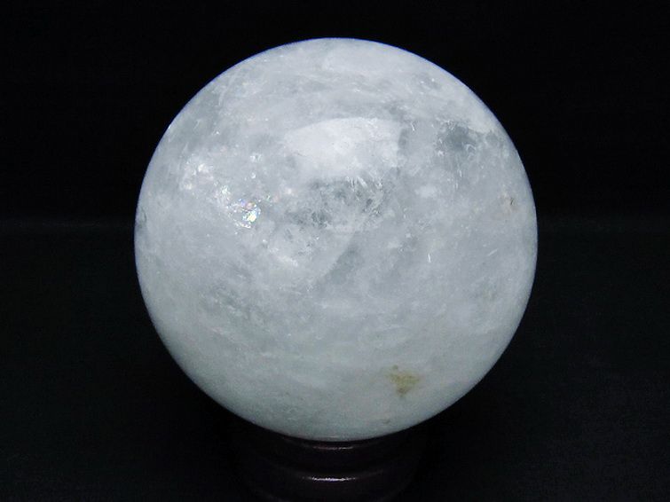 1.3Kg ヒマラヤ水晶 丸玉 97mm [t296-3153] 3枚目