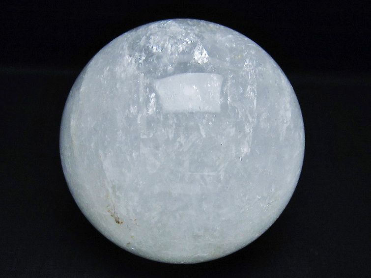 1.4Kg ヒマラヤ水晶 丸玉 100mm [t296-3155] 1枚目