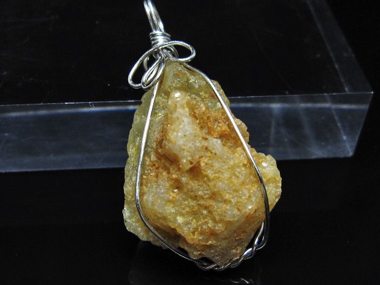 リビアングラス ペンダント [t298-1000] 3枚目