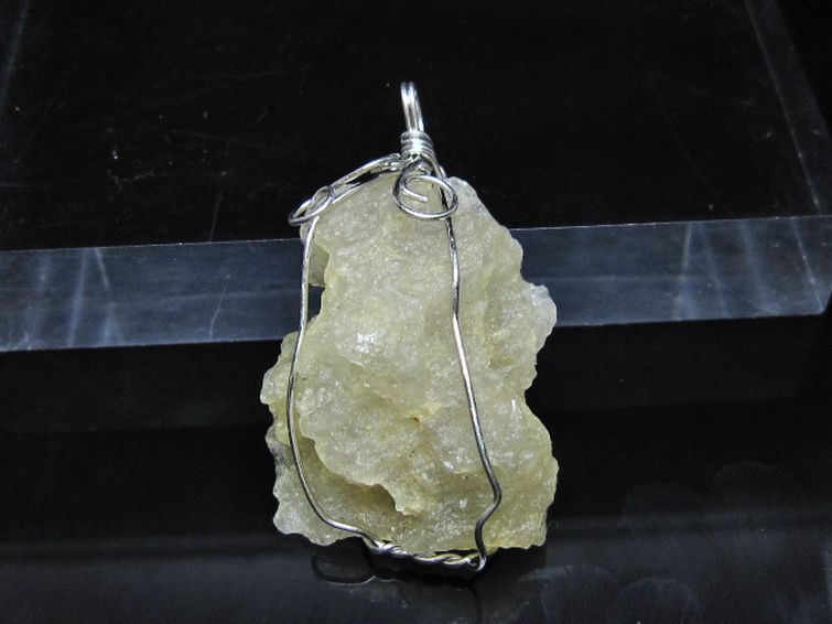 リビアングラス ペンダント [t298-1003] 1枚目