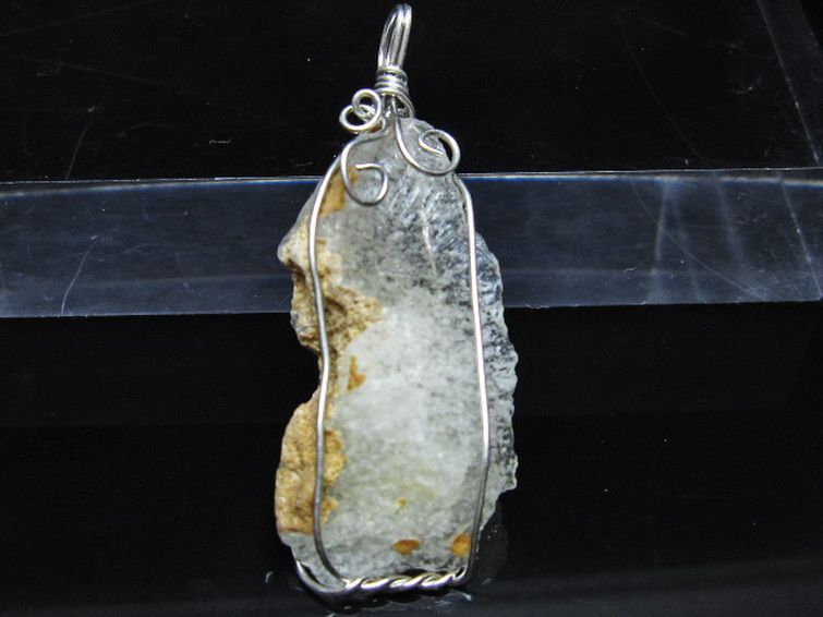 リビアングラス ペンダント [t298-1007] 3枚目