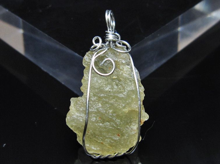 リビアングラス ペンダント [t298-1014] 2枚目