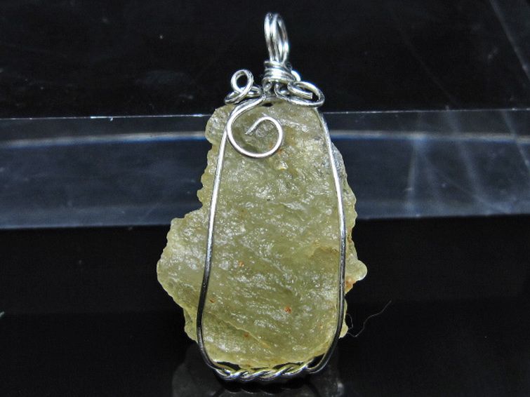 リビアングラス ペンダント [t298-1014] 3枚目