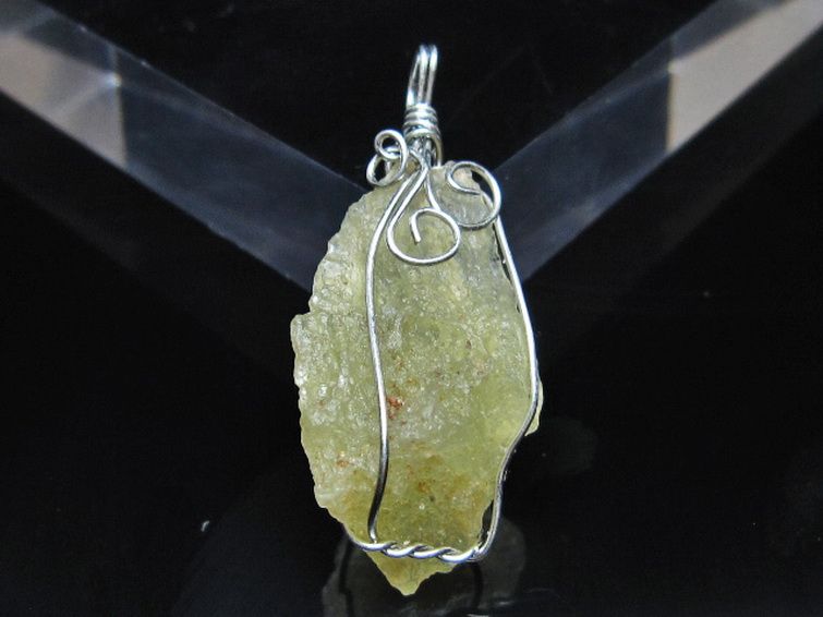 リビアングラス ペンダント [t298-1016] 2枚目