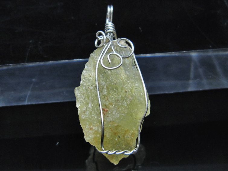 リビアングラス ペンダント [t298-1016] 3枚目