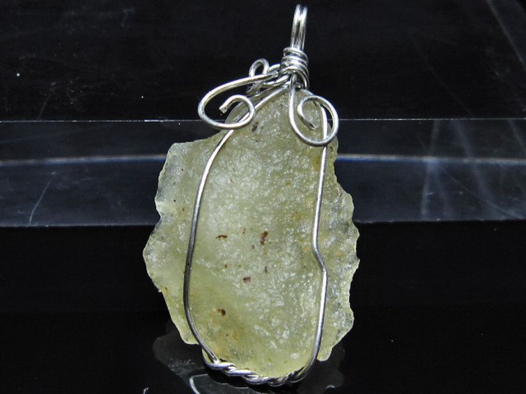 リビアングラス ペンダント [t298-1020] 3枚目