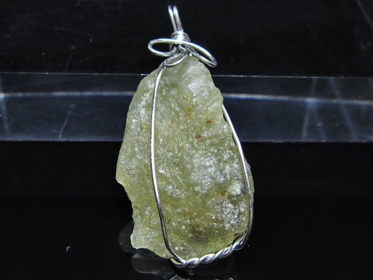 リビアングラス ペンダント [t298-1026] 3枚目