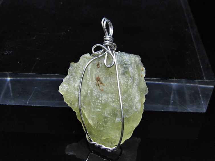 リビアングラス ペンダント [t298-1028] 1枚目