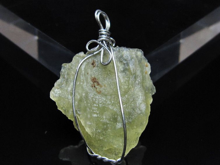 リビアングラス ペンダント [t298-1028] 2枚目