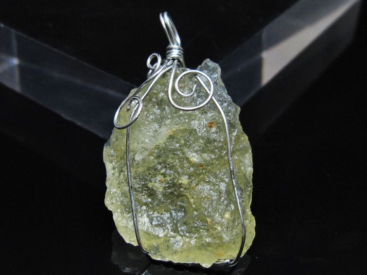 リビアングラス ペンダント [t298-1036] 2枚目