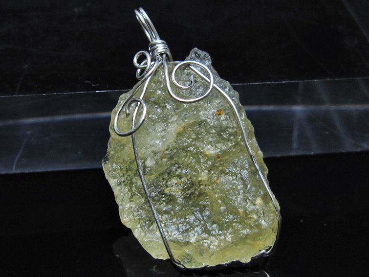 リビアングラス ペンダント [t298-1036] 3枚目