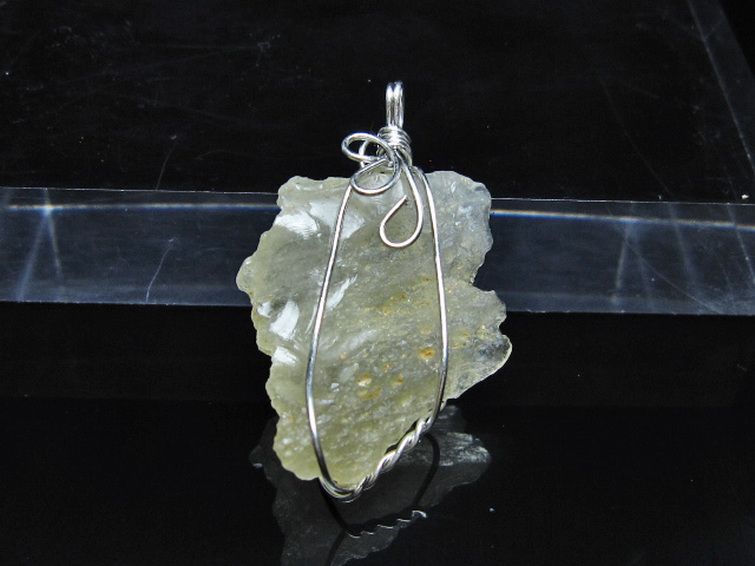 リビアングラス ペンダント [t298-1038] 1枚目