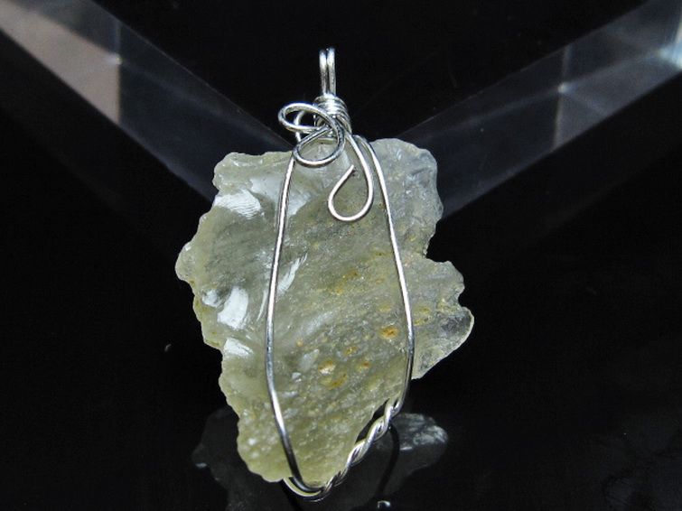 リビアングラス ペンダント [t298-1038] 2枚目