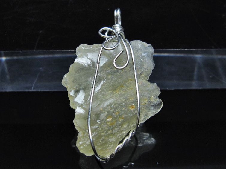 リビアングラス ペンダント [t298-1038] 3枚目