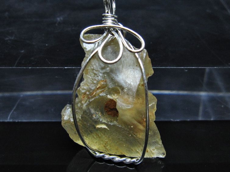 リビアングラス ペンダント [t298-1041] 3枚目