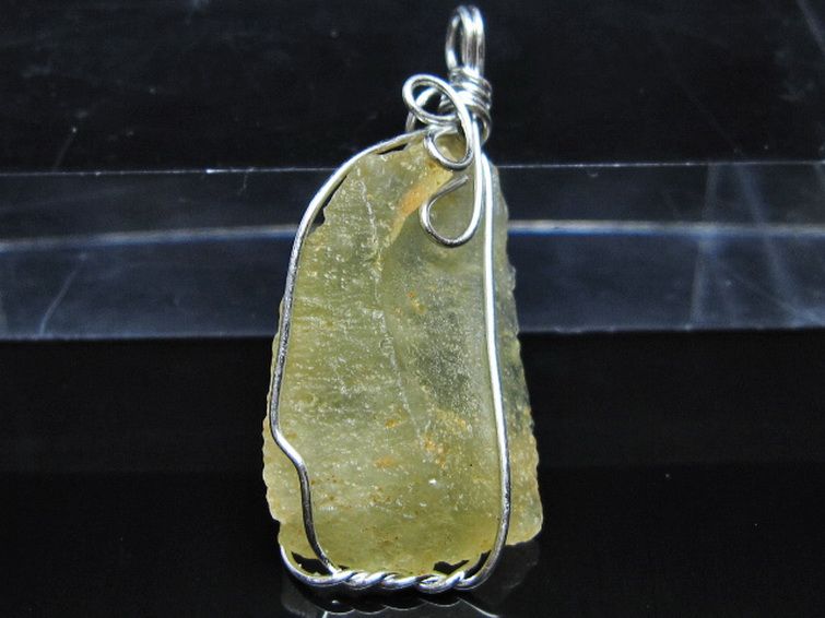 リビアングラス ペンダント [t298-1043] 3枚目