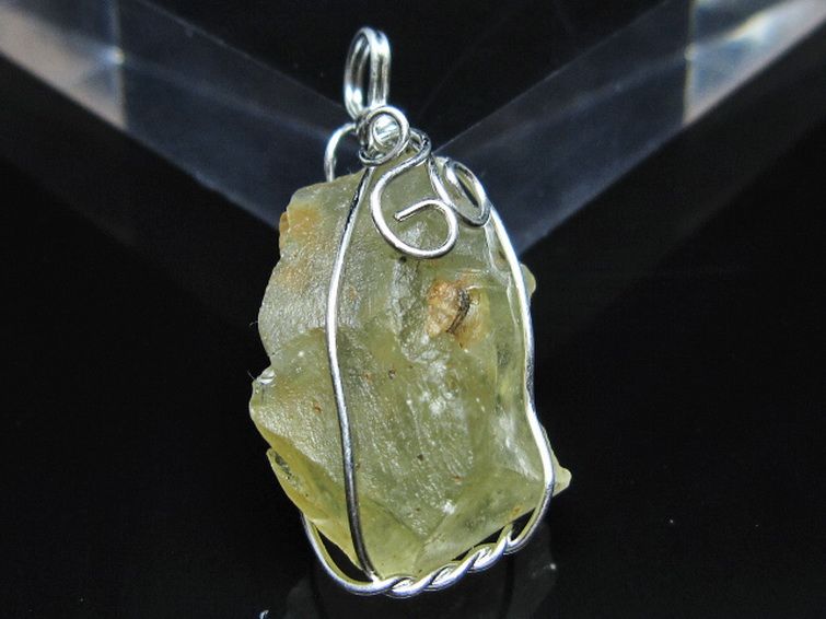 リビアングラス ペンダント [t298-1045] 2枚目