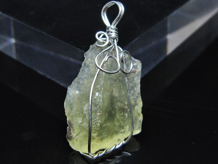 リビアングラス ペンダント [t298-1061] 2枚目