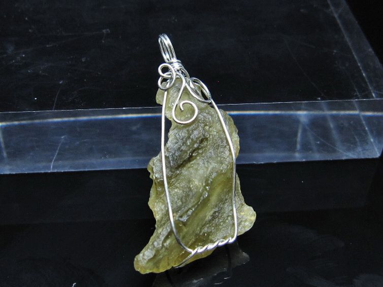 リビアングラス ペンダント [t298-1071] 1枚目