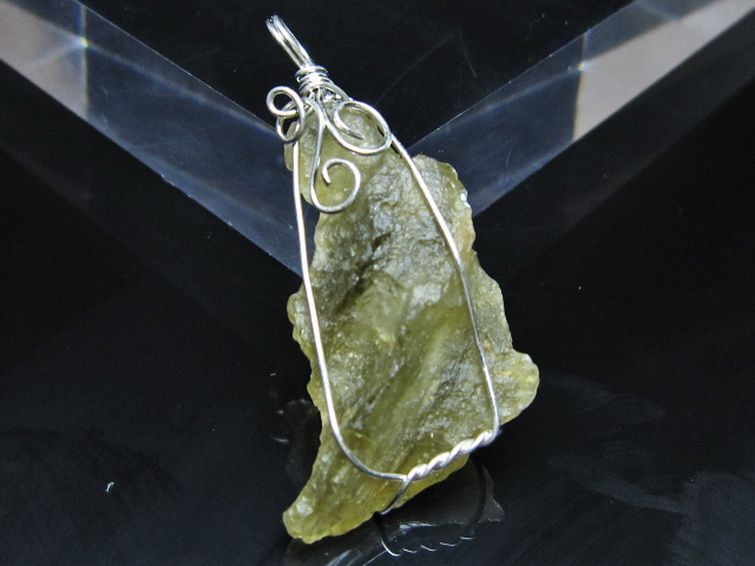 リビアングラス ペンダント [t298-1071] 2枚目