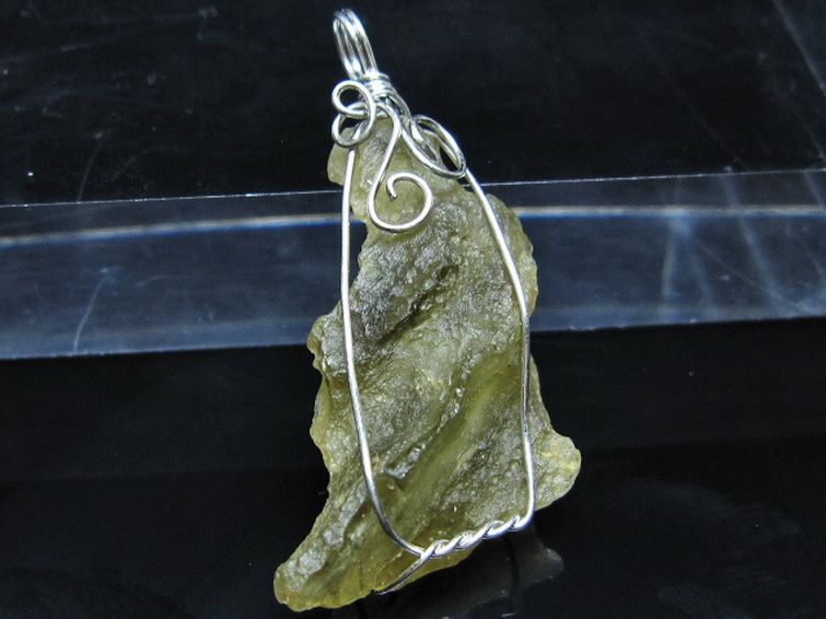 リビアングラス ペンダント [t298-1071] 3枚目