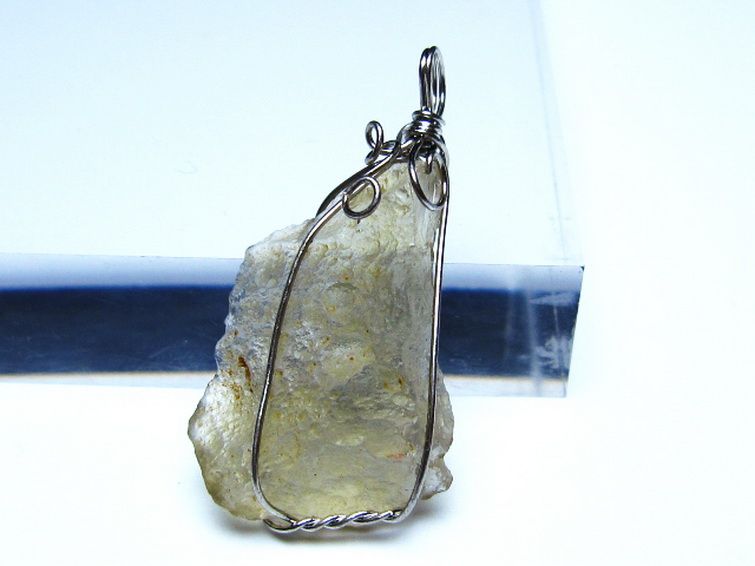 リビアングラス ペンダント [t298-773] 2枚目