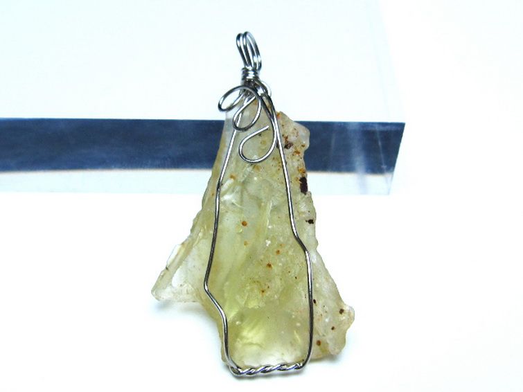 リビアングラス ペンダント [t298-781] 2枚目