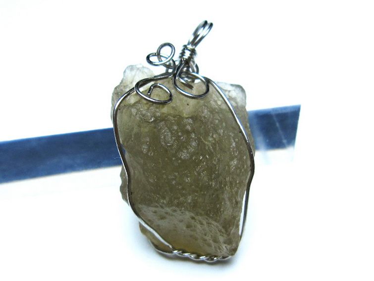 リビアングラス ペンダント [t298-782] 2枚目