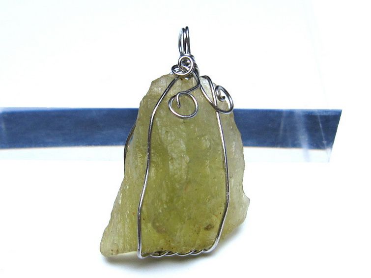 リビアングラス ペンダント [t298-783] 2枚目