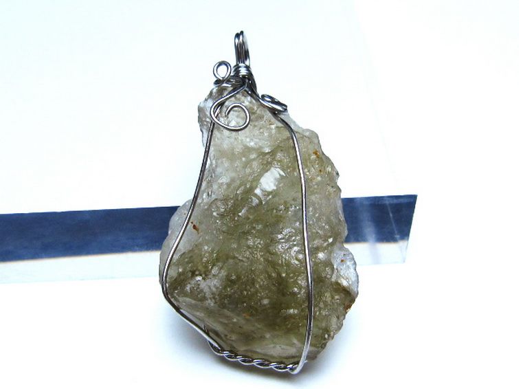 リビアングラス ペンダント [t298-784] 2枚目