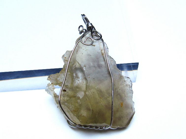 リビアングラス ペンダント [t298-786] 2枚目