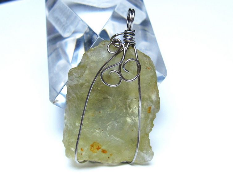 リビアングラス ペンダント [t298-789] 3枚目