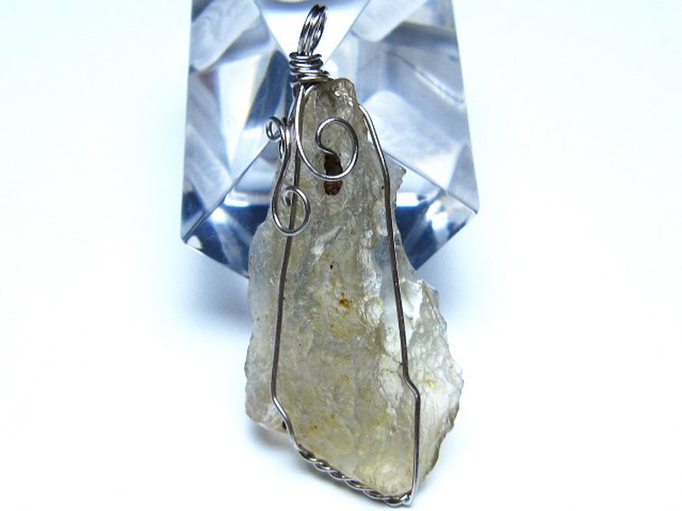 リビアングラス ペンダント [t298-790] 3枚目