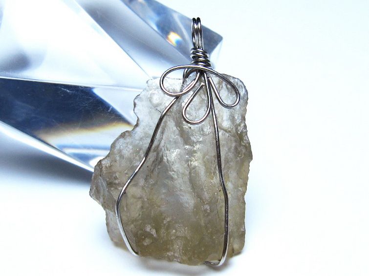 リビアングラス ペンダント [t298-791] 2枚目