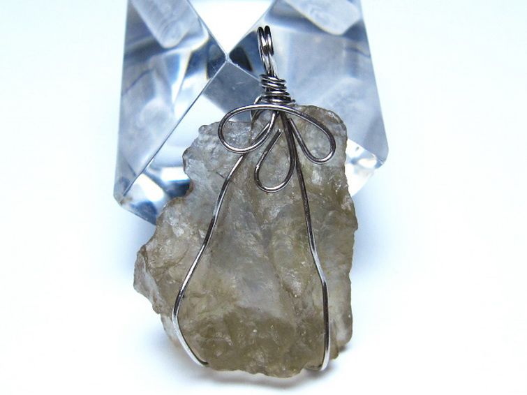 リビアングラス ペンダント [t298-791] 3枚目