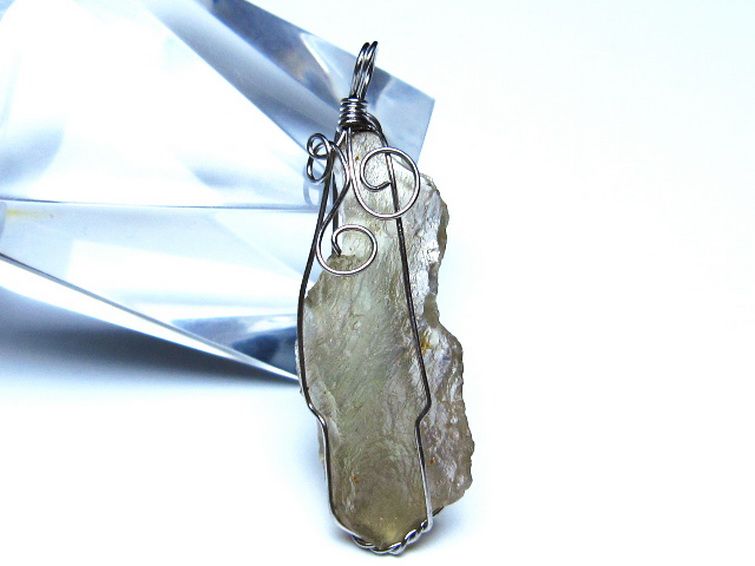 リビアングラス ペンダント [t298-793] 2枚目