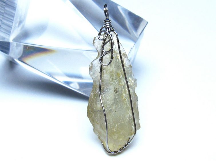 リビアングラス ペンダント [t298-794] 2枚目