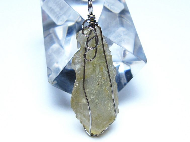 リビアングラス ペンダント [t298-794] 3枚目