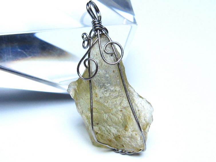 リビアングラス ペンダント [t298-797] 2枚目