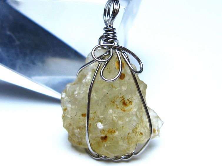 リビアングラス ペンダント [t298-801] 3枚目