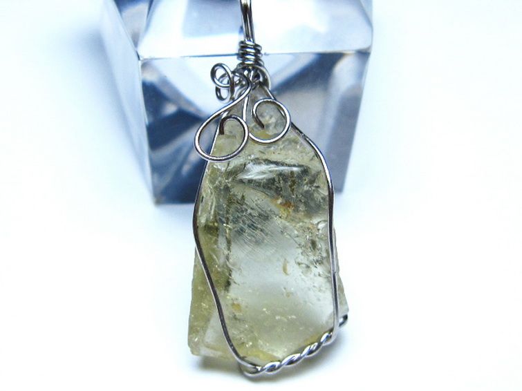 リビアングラス ペンダント [t298-804] 3枚目