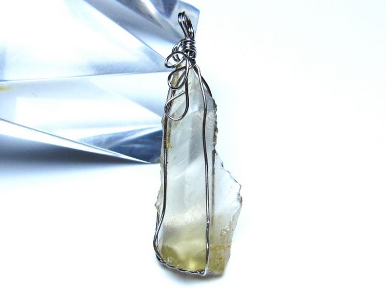 リビアングラス ペンダント [t298-809] 2枚目