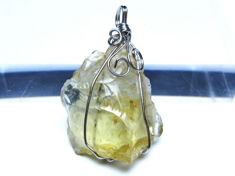 リビアングラス ペンダント [t298-810] 2枚目