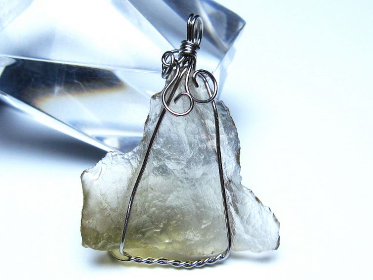 リビアングラス ペンダント [t298-811] 3枚目