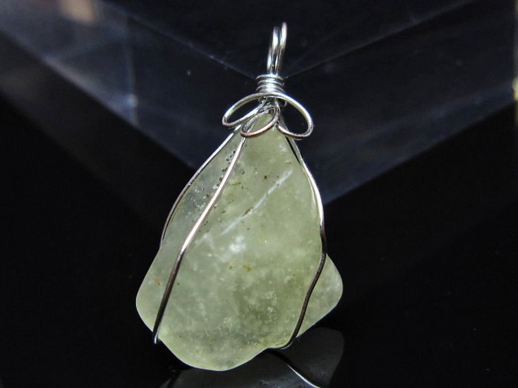 リビアングラス ペンダント [t298-830] 2枚目