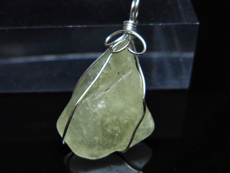 リビアングラス ペンダント [t298-830] 3枚目