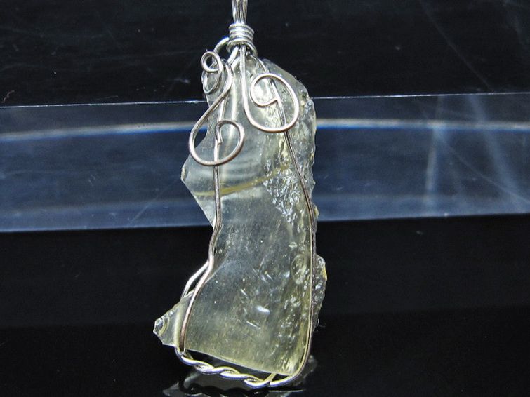 リビアングラス ペンダント [t298-845] 3枚目