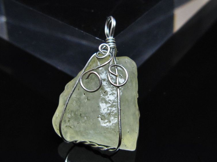 リビアングラス ペンダント [t298-857] 2枚目